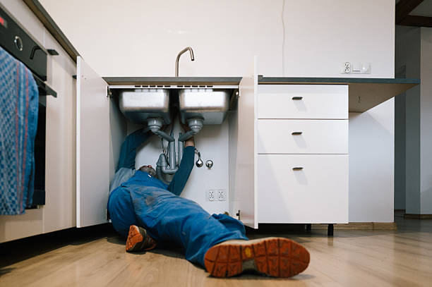 Professional Leak Detection technician working in Breckenridge, MN